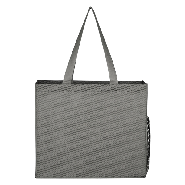 Non-Woven Wave Design Tote Bag - Image 8