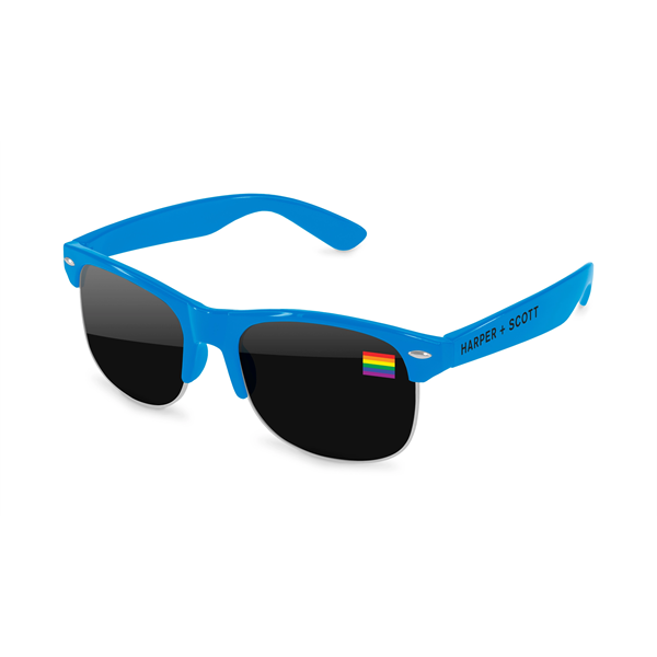 Pride Club Sport Sunglasses w/ full-color imprints - Image 1