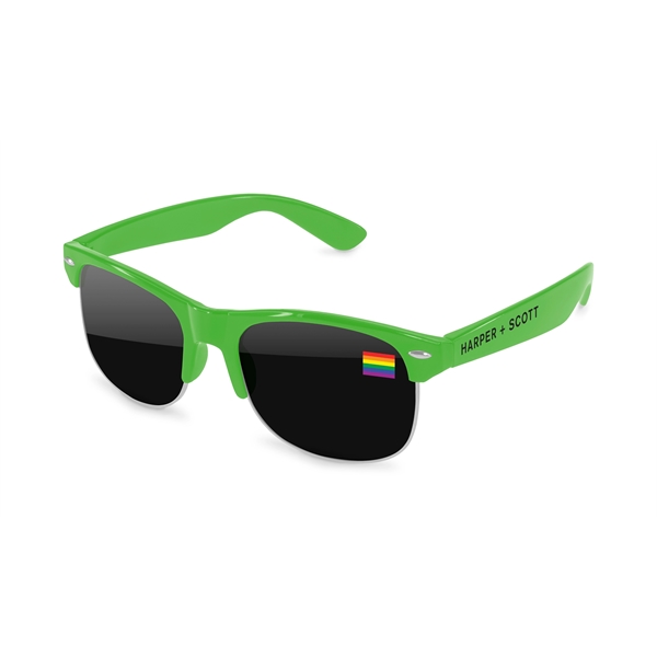 Pride Club Sport Sunglasses w/ full-color imprints - Image 2