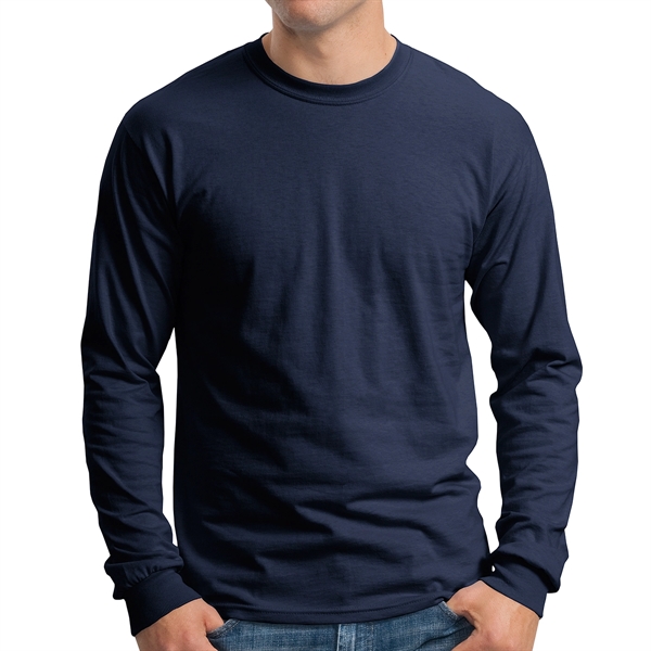 Gildan® Adult Ultra Cotton® Long Sleeve T-Shirt - Image 7
