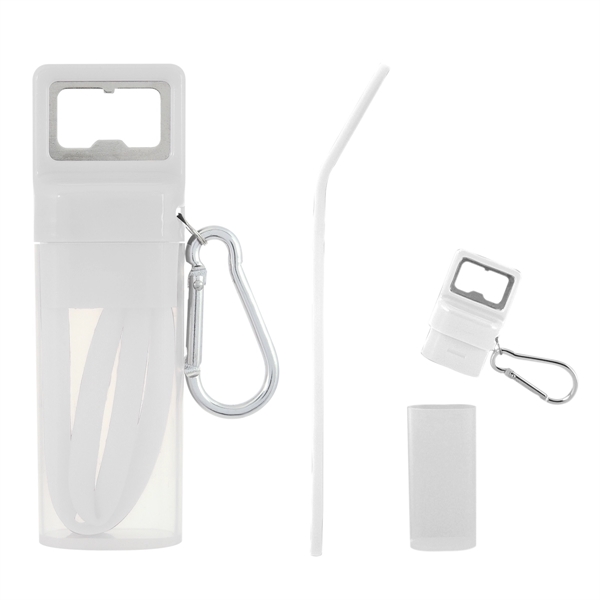 Pop And Sip Bottle Opener Straw Kit - Image 2