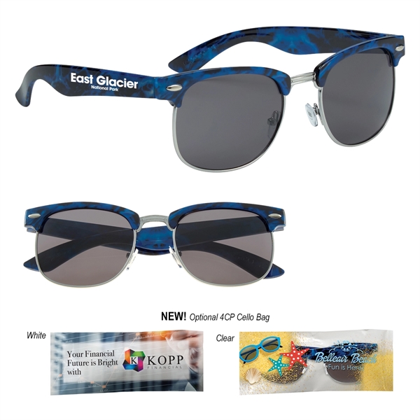 Riptide Water-Camo Panama Sunglasses - Image 1
