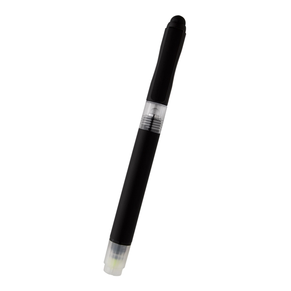 Illuminate 4-In-1 Highlighter Stylus Pen With LED - Image 5