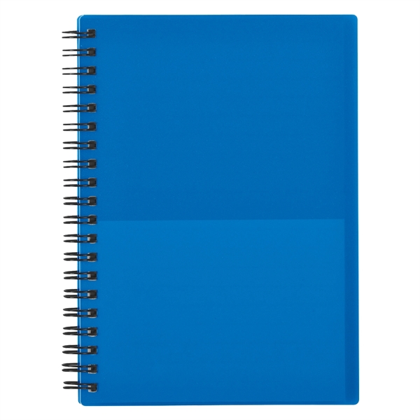 5" x 7" Two-Tone Spiral Notebook - Image 6