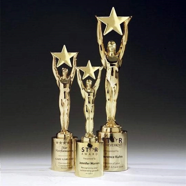Star Achievement Award on Cylinder - Image 1