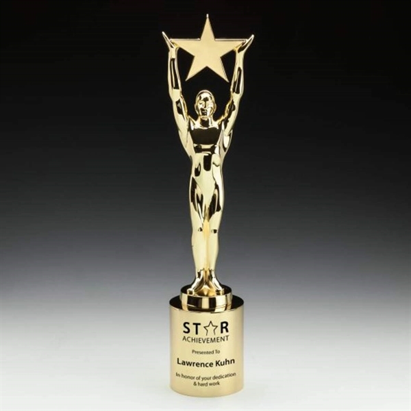 Star Achievement Award on Cylinder - Image 4