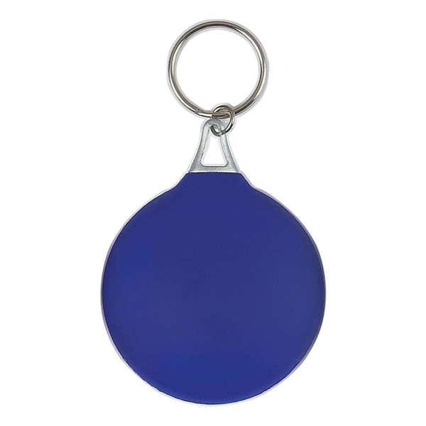 Rubber Key Chain With Microfiber Cleaning Cloth - Image 3