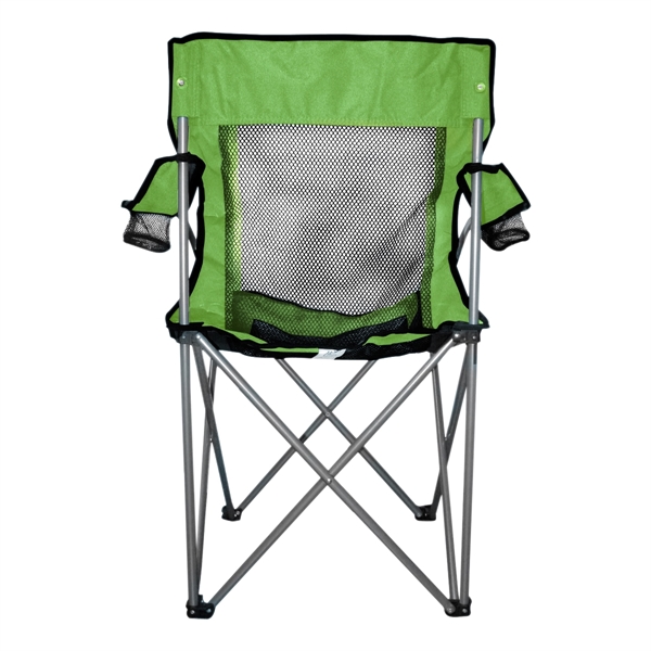 Mesh Folding Chair With Carrying Bag - Image 3