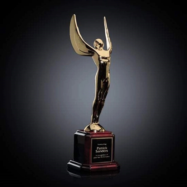Winged Achievement Award on Rosewood - Image 2