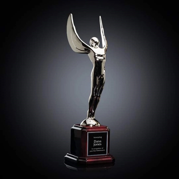 Winged Achievement Award on Rosewood - Image 3