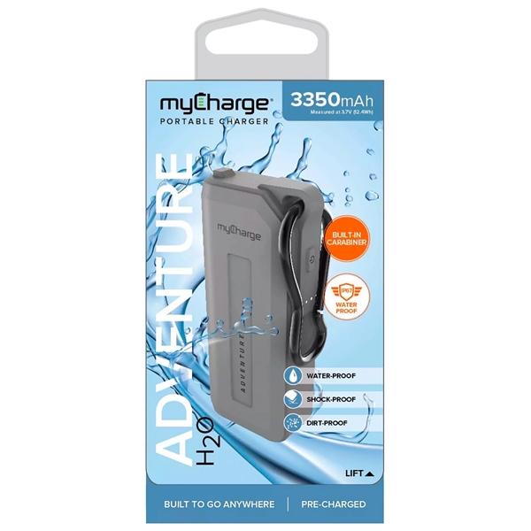 MyCharge Adventure H2O Mini 3350mAh Portable Charger - Image 4
