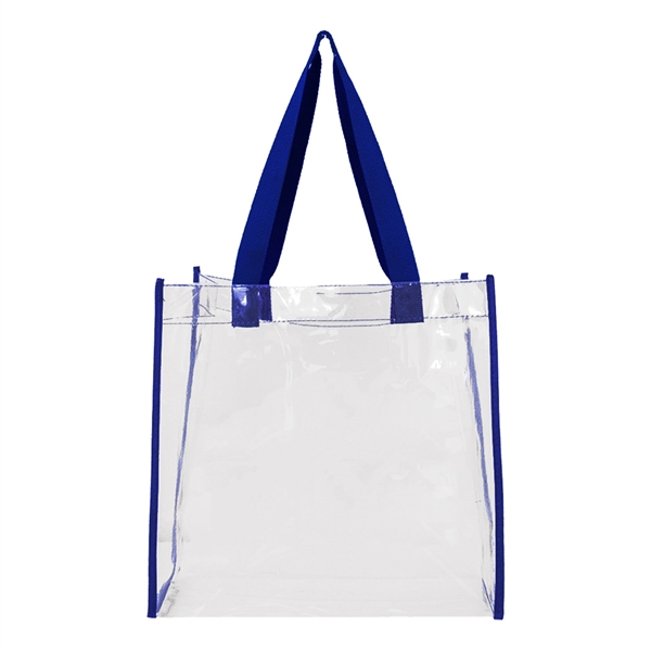 Clear Travel Tote Bag - Image 4