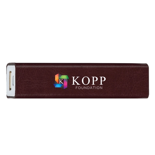 Leatherette Charge-N-Go Power Bank - Image 6