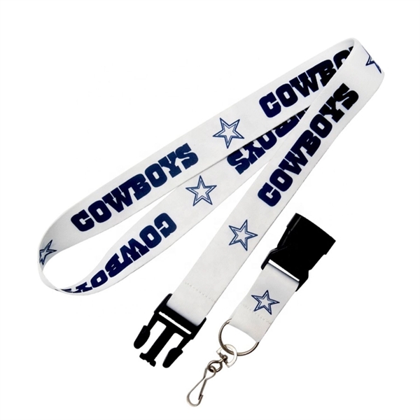 USA Made Dye-Sublimation 3/4" Lanyard w/ Buckle Release - Image 3