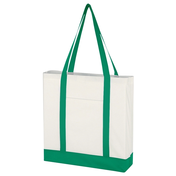 Non-Woven Tote Bag with Trim Colors - Image 5