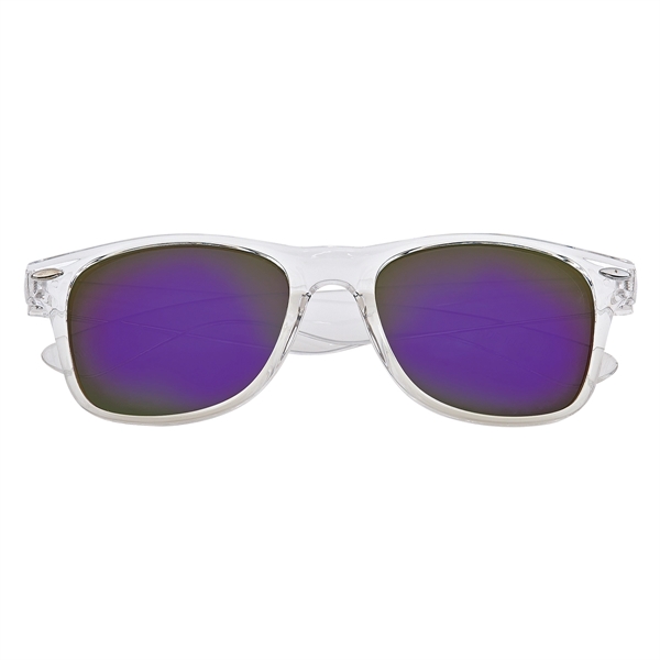 Crystalline Mirrored Malibu Sunglasses - Image 7