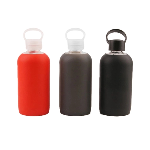 silicone cover water bottle