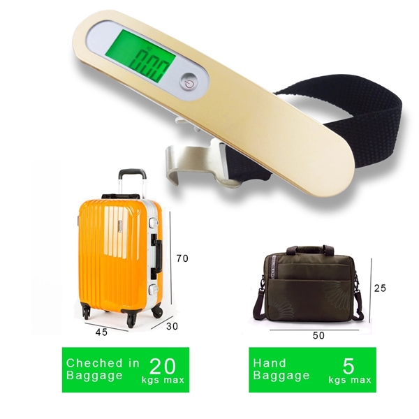 Portable Digital 50KG Capacity Luggage Scale - Image 2