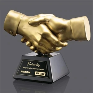Shaking Hands Award - Gold
