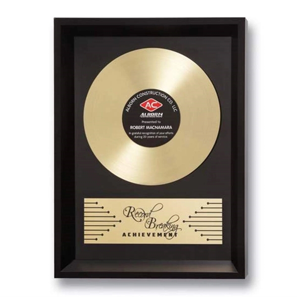 Framed Record Breaker Award