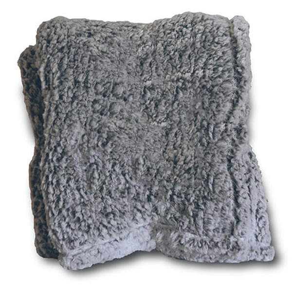 Frosted Sherpa Blanket - Image 1