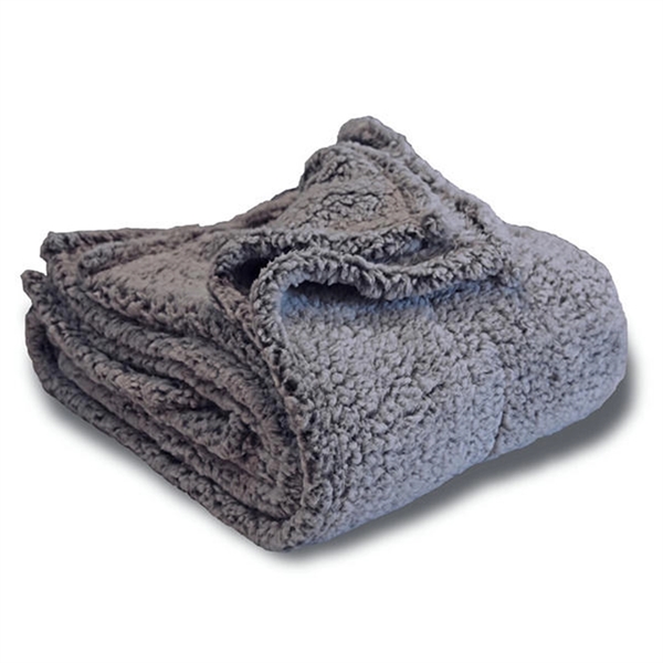 Frosted Sherpa Blanket - Image 2