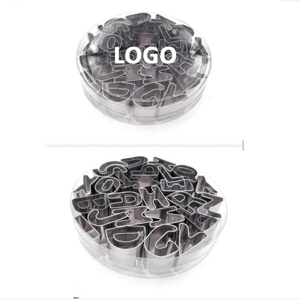 Satinless Steel English Letters Cookie Cutter Sets - Image 4