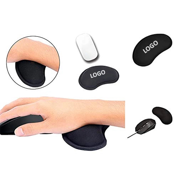 Memory Foam Mouse Pad and Keyboard Wrist Rest Pad Sets - Image 4