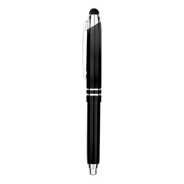 3 in 1 Metallic LED Light Pen - Image 3