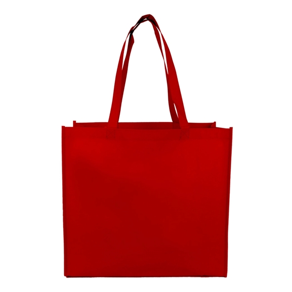 Large Laminated Matte Shopping Tote Bag - Image 7