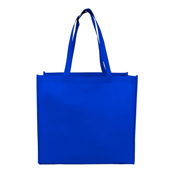 Large Laminated Matte Shopping Tote Bag - Image 8