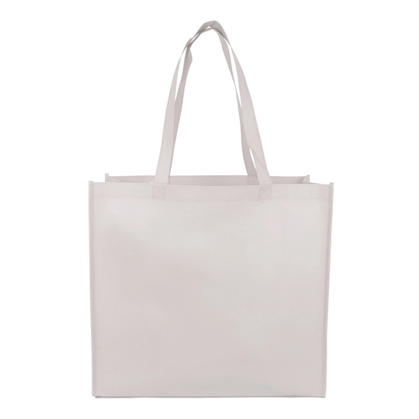 Large Laminated Matte Shopping Tote Bag - Image 9