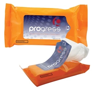 Tek-Wipes Antibacterial Wipes in a Pouch