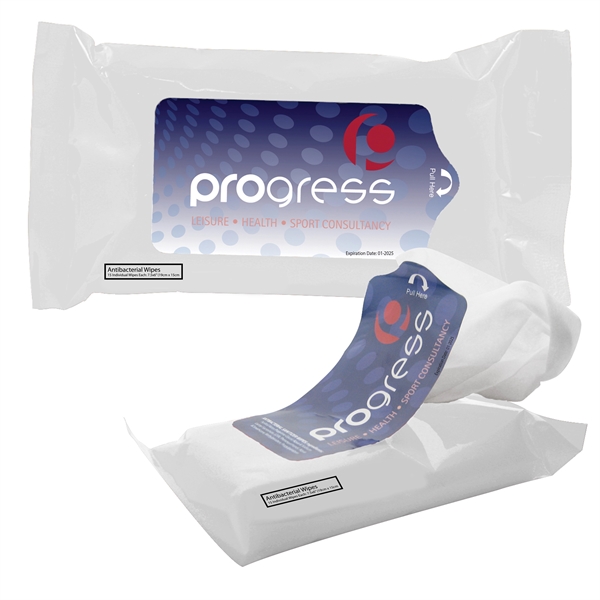 Tek-Wipes Antibacterial Wipes in a Pouch - Image 9
