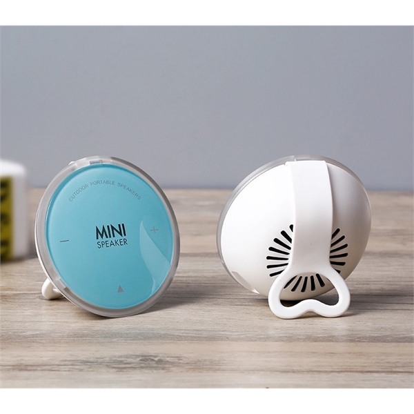 Light up logo Mini bluetooth speaker
