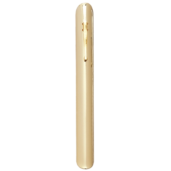 Steel Crumb Scraper, Gold Plated with Gold Plated Clip - Image 2