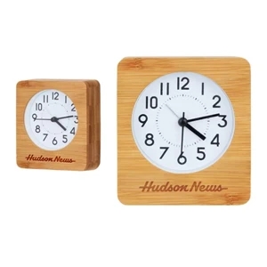 Bamboo Alarm Clock