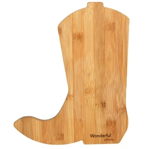Bamboo Boot Cutting Board