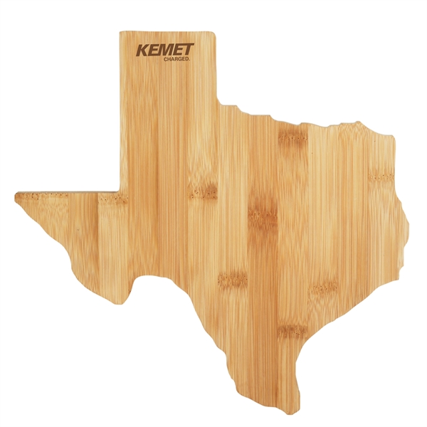 Bamboo Texas Cutting Board - Image 1