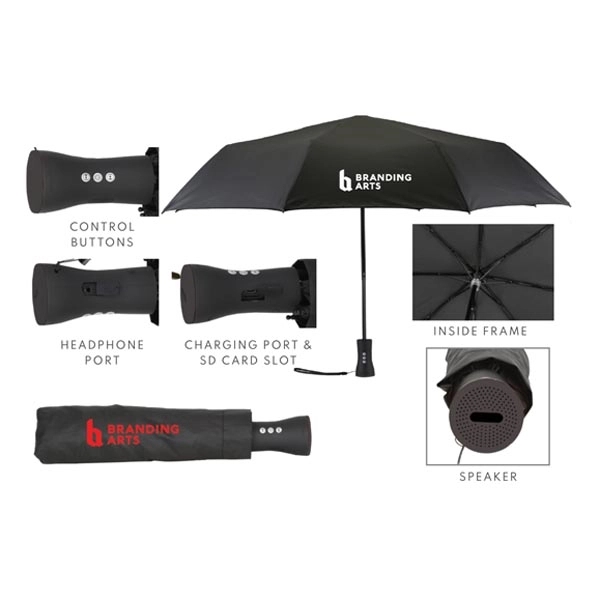 Bluetooth Speaker Umbrella