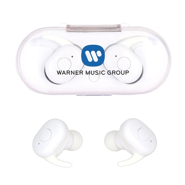 Chargeable Bluetooth Earbuds With Case - Image 1