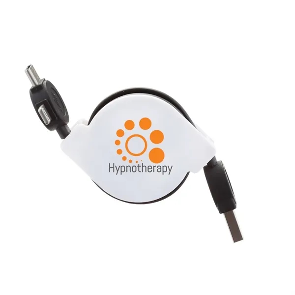 Charging Cord 3-in-1 Retractable Cable - Image 2