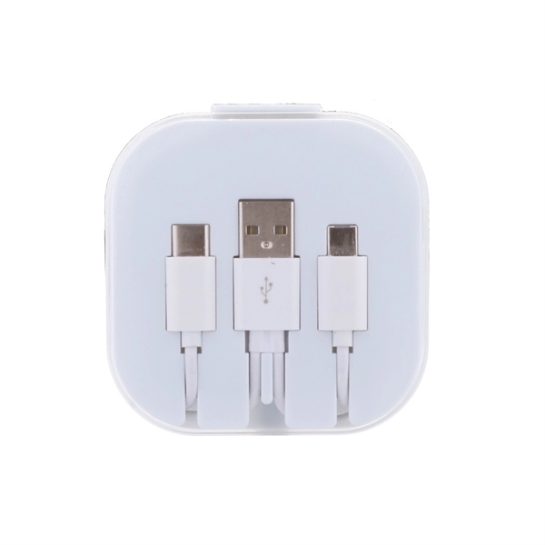 Charging Cord Iphone/Micro-USB/USB-C Cable - Image 2