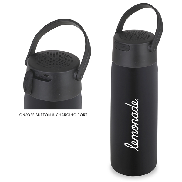 Groovy 23oz. Bluetooth Speaker Bottle - Image 2