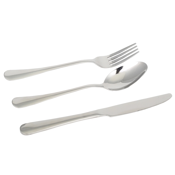 Stainless Steel Utensil Set with Case - Image 3