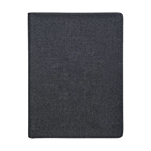 Linen Tech Organizer Portfolio Notebook - Image 3