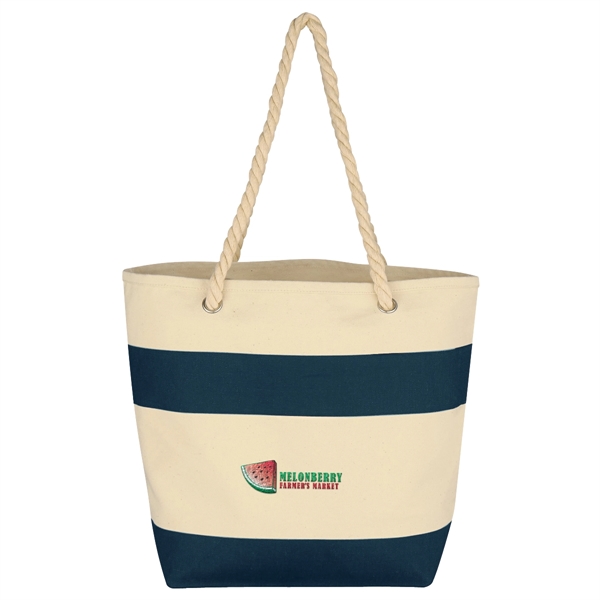 Cruising Tote Bag With Rope Handles - Image 5