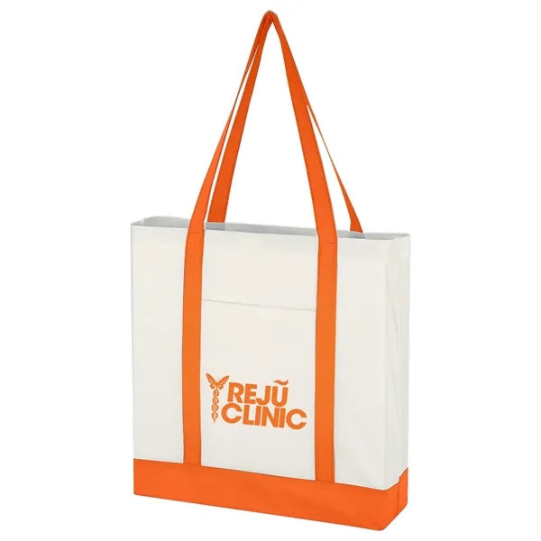 Non-Woven Tote Bag with Trim Colors - Image 6