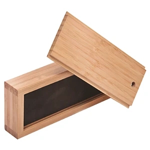 Bamboo Slider Box, 2 Pieces