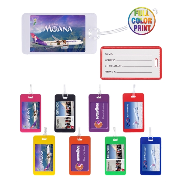 Slip In Pocket Luggage Tags - Image 1